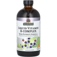 Natures Answer , Complexe de Vitamines B Liquide, Délicieuse Saveur de Mandarine, 16 fl oz (480 ml)