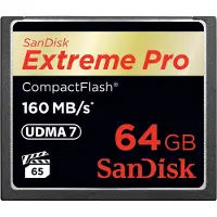 SanDisk Extreme Pro 64gb Memory Card Noir