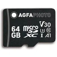 Agfa MicroSDXC UHS I 64Go Prof. High Speed U3 V30 A1