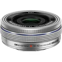 Olympus M.Zuiko Digital ED 14-42mm F/3.5-5.6 EZ Pancake argenté