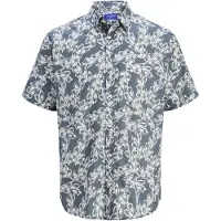 Jack & Jones Chemise graphite / blanc