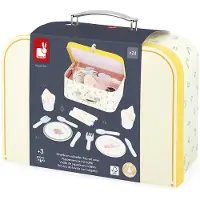 Janod Shiny Grandma Tea Set Case Clair Enfants