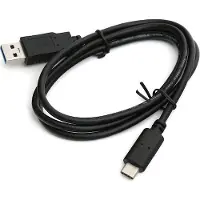 Omega USB USB-A USB-C Kabel, 1 m schwarz