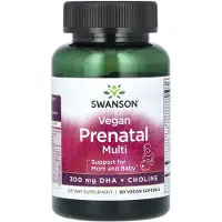 Swanson Health , Multi Prénatal Végétalien, 90 Softgels Végétaliens