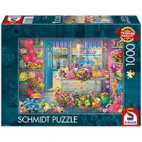 Schmidt Spiele Pu1000T Boutique de fleurs colorées 0 0 STK