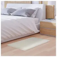 Home Deco Factory Tapis MIRGO - Blanc - 60x110 cm