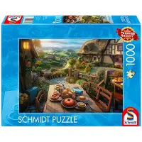 Schmidt 1000 pièces Spiele Puzzle Petit déjeuner avec vue 59763