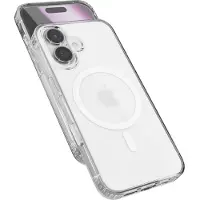EPICO Boîtier ImpactBuffer Mag (Apple iPhone 16), Coque pour téléphone portable, Transparent