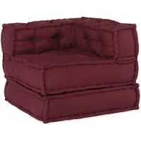 vidaXL Canapé modulaire marron 70x70x54 tissu