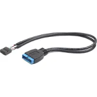 Gembird Cable Adaptateur Usb 2.0 (19 Broches) Vers Port Interne Usb 3