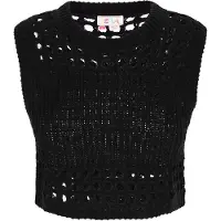 IZIA Tops en tricot noir