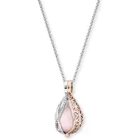 Engelsrufer Collier Larme de Ciel Fleur de Vie, (Argent 925, Argent massif, 42 cm)
