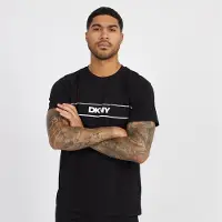 DKNY T-shirt Cavaliers hommes - Noir