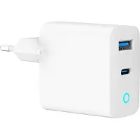 Gembird Gan Pd Qc 3.0 Usb-a And Usb-c Wall Charger 65w Clair