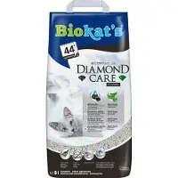 Biokat's Diamond Care Classic 8 L - Litière pour chats agglomérante à base de bentonite