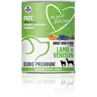 Euro Premium Adult agneau et cerf pâtée pour chien