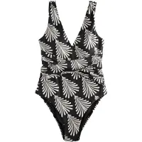 Next Maillot de bain noir / blanc