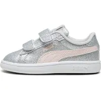 Puma Chaussures - Smash 3.0 Glitter Glam - Glacial Gris/Givré Ro - - 26 - Chaussures