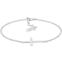 Elli Bracelet 'Kreuz' argent