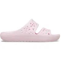 Crocs Classic Floral Cut Out Slides Rose EU 42-43