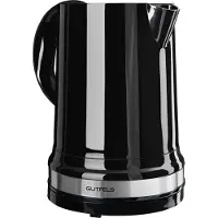 Gutfels Bouilloire WATER 2010 S Volume 1,7 litre Socle 360 degrés 2200 watts Filtre intégré, Bouilloire électrique, Noir