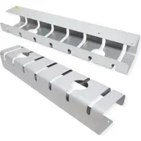 Roline - Kabel - Organizer - Silber (Packung mit 2) (17.03.1302)