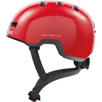 ABUS Casque de Vélo - Skurb Kid - Rouge brillant - - 51-55 cm - Casque de Vélo