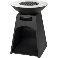 Tepro Plancha Barbecue à colonne Waco Barbecue au charbon de bois, 60 cm de diamètre