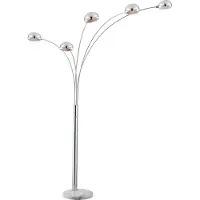 Globo Lighting Lampe de pied Seymour Chrome