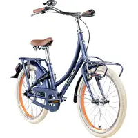 Volare Classic Oma 20 pouces Vélo d'enfant Vélo d'adolescent à partir d'environ 6 ans Filles Garçons 120 - 135 cm 1 vitesse Frein à rétropédalage