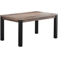 Ebuy24 Emile table de salle à manger 90x160 cm chêneReproduction.