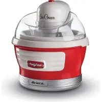 Ariete Machine à glace Party Time, 1,5 L, rouge,