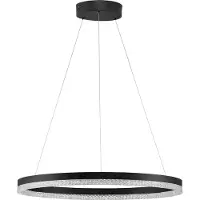 Lyora Suspension Adria noir Ø 60cm