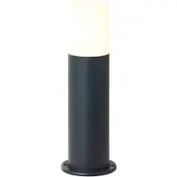 Brilliant Aberdeen Lampe d'extérieur 30 cm anthracite, acier inoxydable/plastique, 1x QA60, E27, 28 W