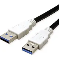 Bachmann Câble USB 3.0 A/A 1:1, noir, 2 m