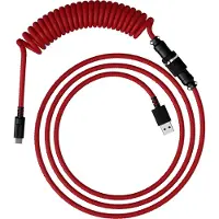 HP USBC Coiled Cable Red Black