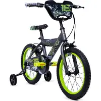 HUFFY Vélo enfant Delirium 16 pouces, 5 à 7 ans, argent mat