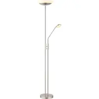 Globo Lighting Plafonnier métal nickel mat, LED