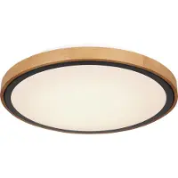 Globo Lighting Plafonnier métal noir mat, LED