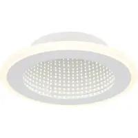 Globo Lighting Plafonnier 3D à effet miroir LED 12W LAMELA 48919-12R Globo