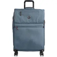Delsey PARIS trolley Maubert 2.0 4 Double Rolls Expandable Trolley 69 Blue bleu 71cm