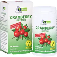 Avitale Cranberry Vegan gélules 400 mg 60 pcs