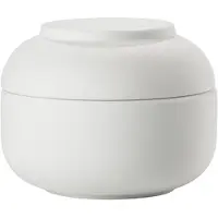 Zone Denmark Boîte de rangement Sensu White, grès, blanc, 10 x 7,5 cm, 34948