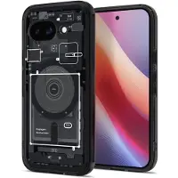 Spigen Ultra Hybrid Zero One (Google Pixel 9a), Coque pour téléphone portable, Noir