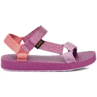 Teva Sandales plates Original Universal Metallic filles - Rose - 28