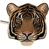 Doing Goods Tapis tête de tigre Rajah L