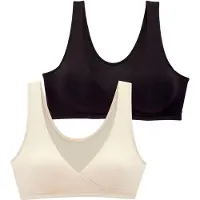Petite fleur Soutien-gorge d’allaitement crème / noir