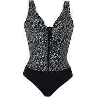 Sunflair Maillot de bain noir / blanc