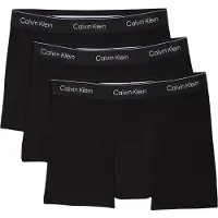 Calvin Klein Icon Cotton Stretch Relaxed Fit Trunks 3-Pack Sort L