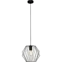 Brilliant Lampe Noris suspension 28cm noir | 1x A60, E27, 60W, g.f. Lampes normales n. ent. | Convient pour les ampoules LED | Dimmable en cas d'utilisation d'ampoules appropriées